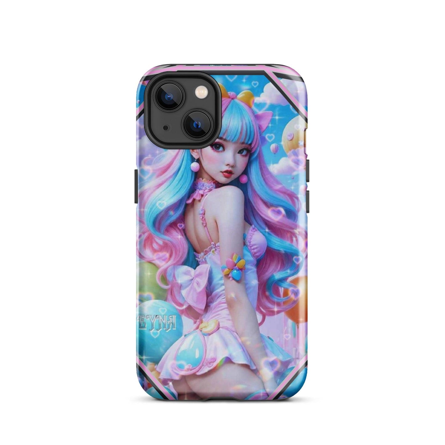 EYNA Emporium - "Kawaii Shimmering Cutie" Tough Case for iPhone® - Dual Layer Protection