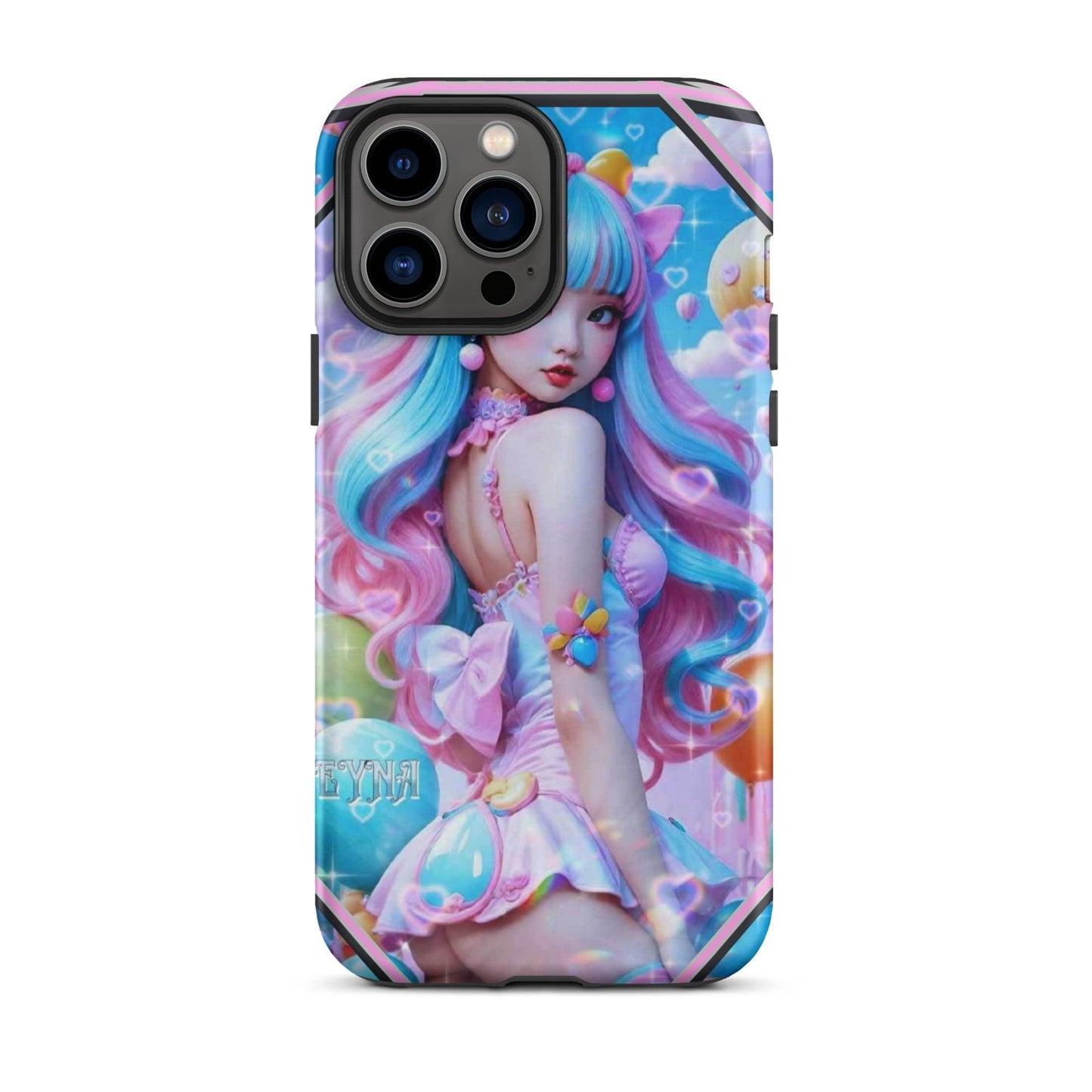 EYNA Emporium - "Kawaii Shimmering Cutie" Tough Case for iPhone® - Dual Layer Protection