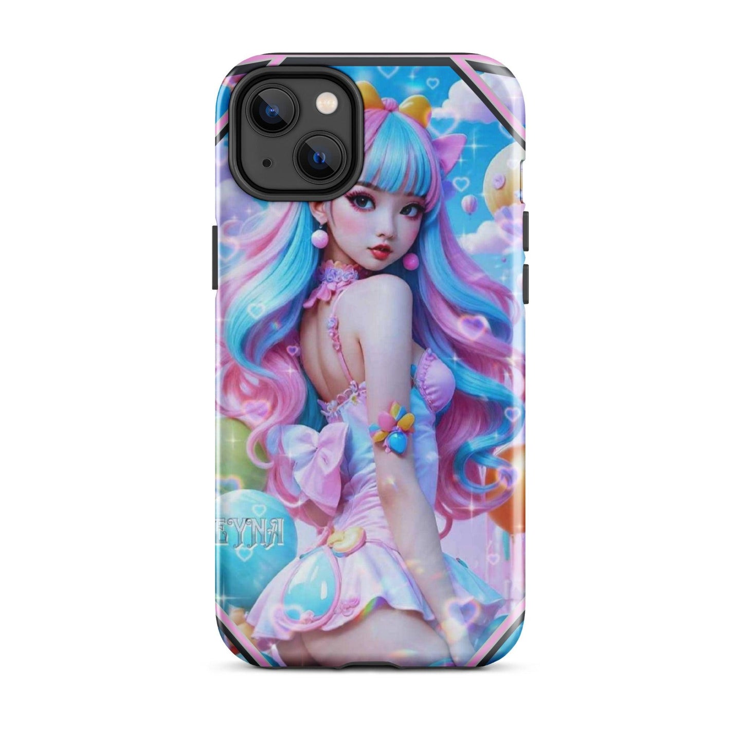 EYNA Emporium - "Kawaii Shimmering Cutie" Tough Case for iPhone® - Dual Layer Protection