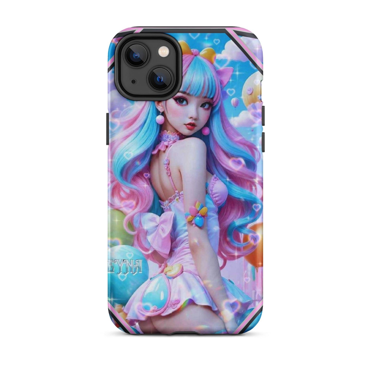 EYNA Emporium - "Kawaii Shimmering Cutie" Tough Case for iPhone® - Dual Layer Protection