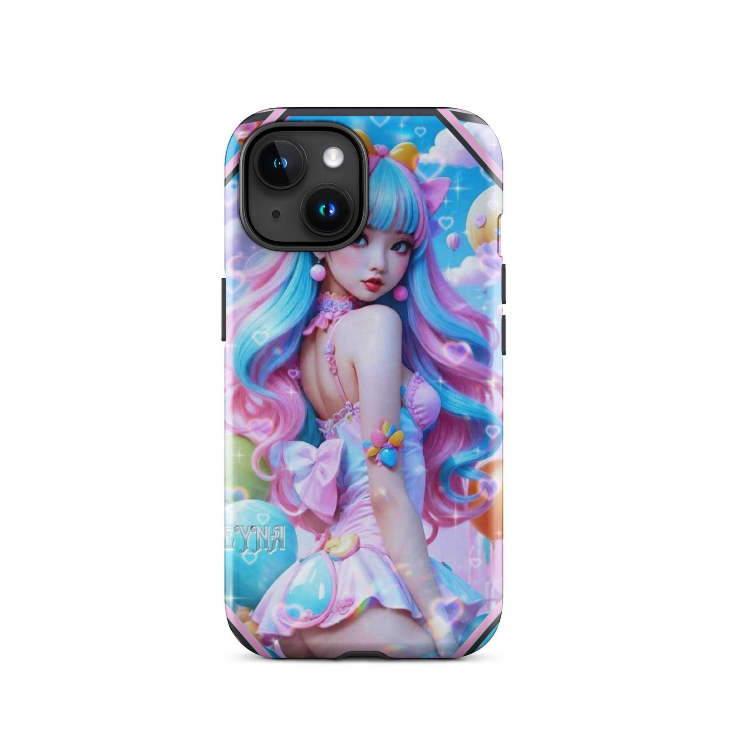 EYNA Emporium - "Kawaii Shimmering Cutie" Tough Case for iPhone® - Dual Layer Protection