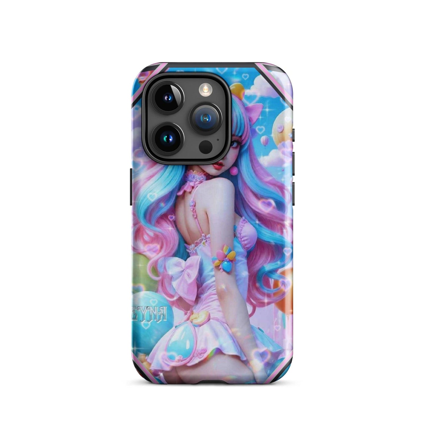 EYNA Emporium - "Kawaii Shimmering Cutie" Tough Case for iPhone® - Dual Layer Protection