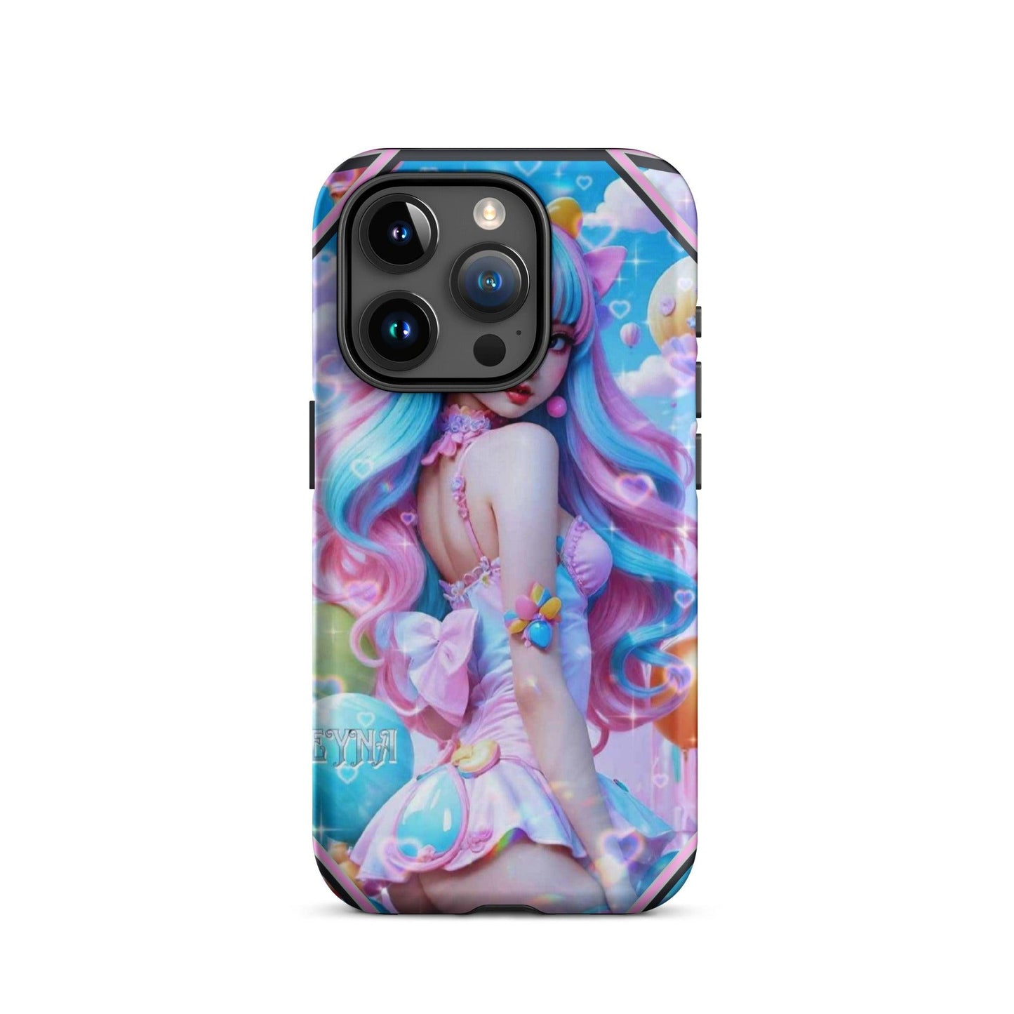 EYNA Emporium - "Kawaii Shimmering Cutie" Tough Case for iPhone® - Dual Layer Protection