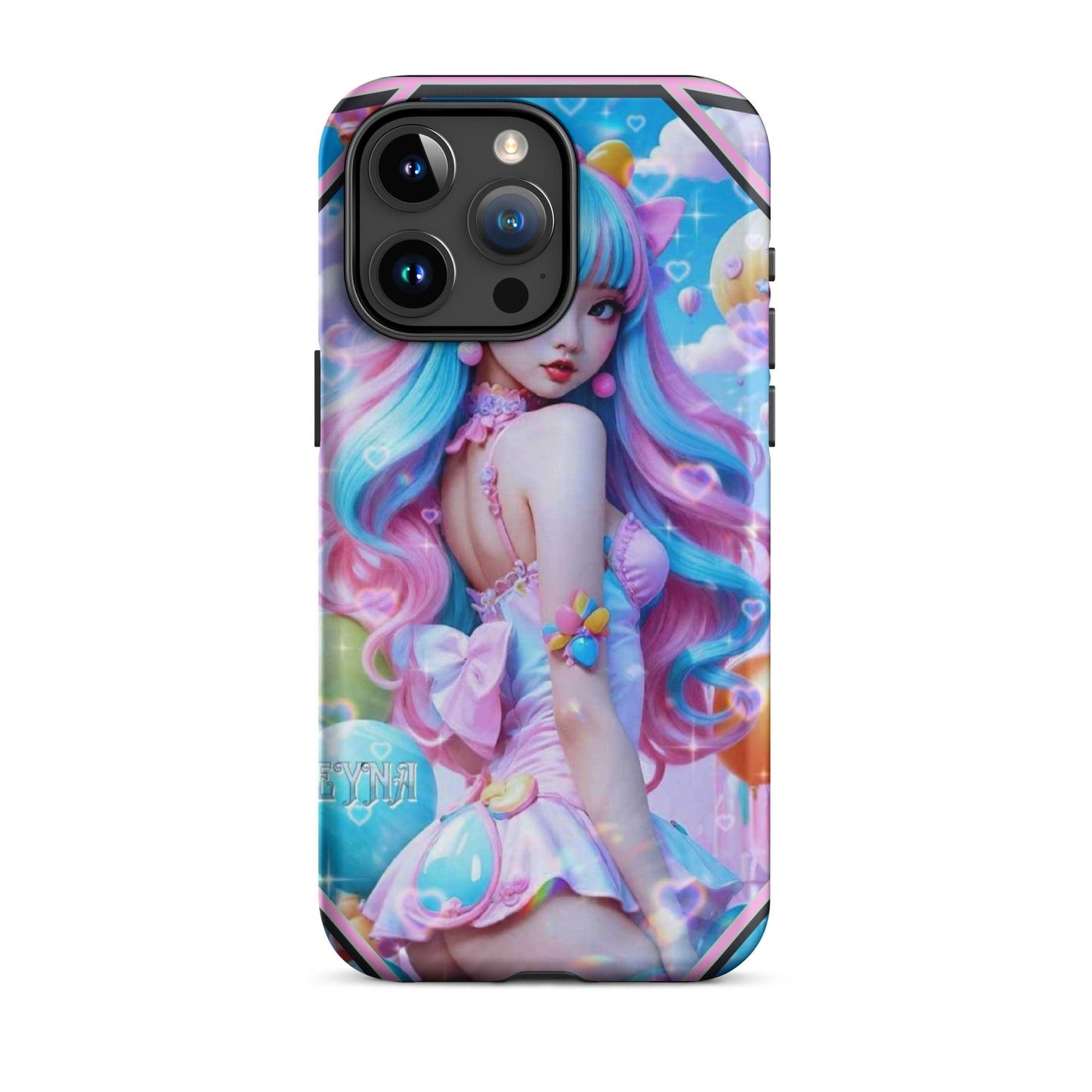 EYNA Emporium - "Kawaii Shimmering Cutie" Tough Case for iPhone® - Dual Layer Protection