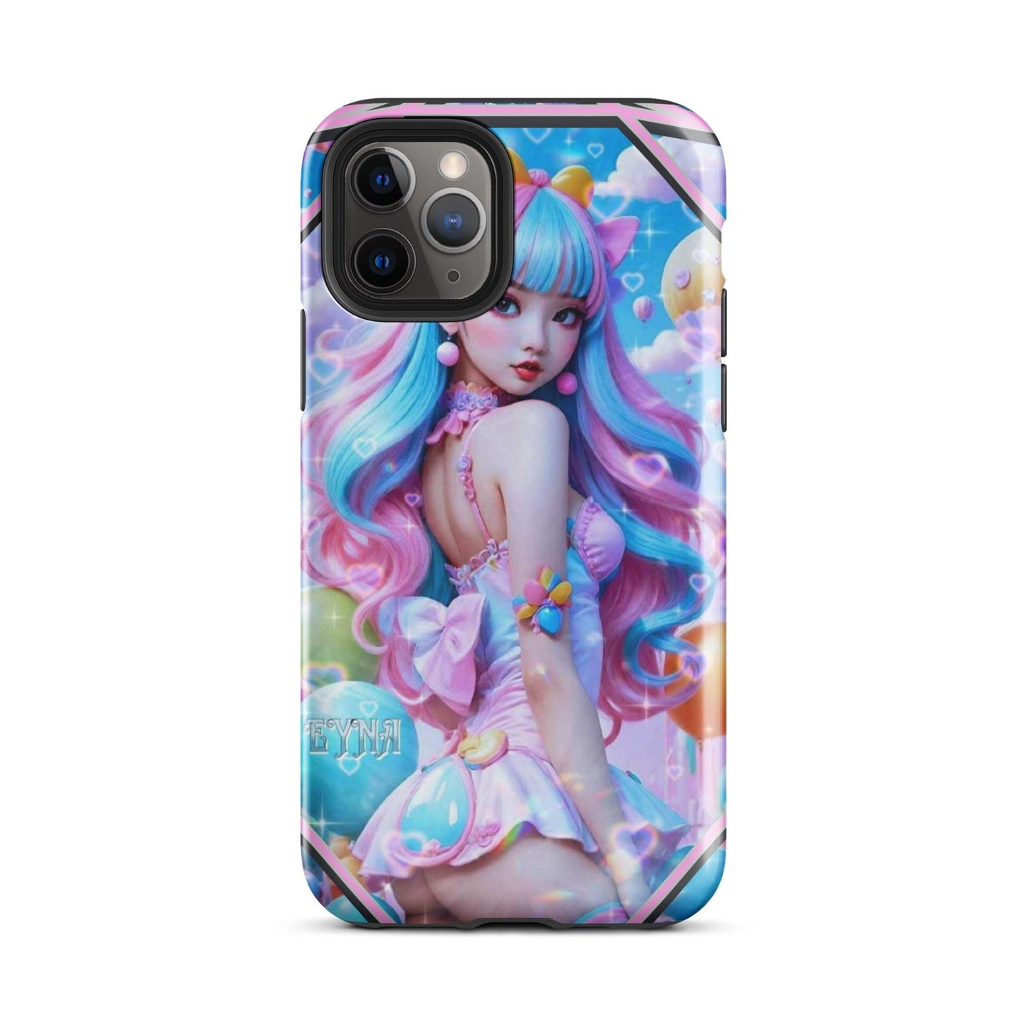 EYNA Emporium - "Kawaii Shimmering Cutie" Tough Case for iPhone® - Dual Layer Protection