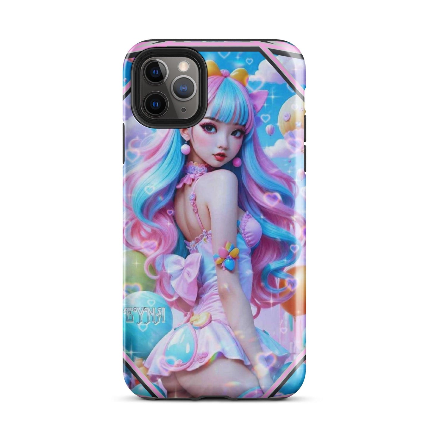 EYNA Emporium - "Kawaii Shimmering Cutie" Tough Case for iPhone® - Dual Layer Protection