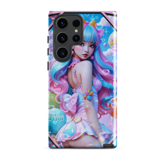 EYNA Emporium - "Kawaii Shimmering Cutie" Tough Case for Samsung® Phones - Dual Layer Protection