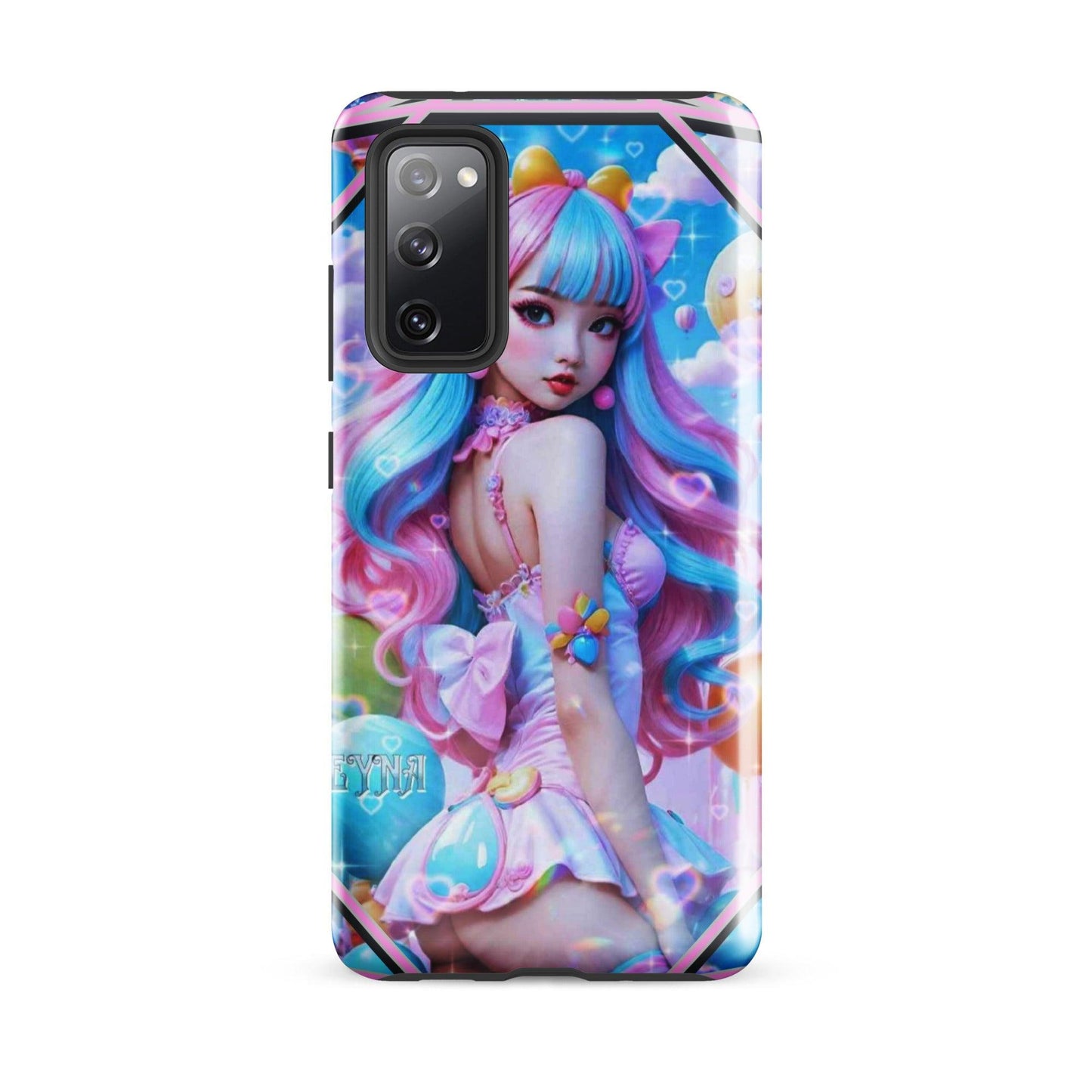 EYNA Emporium - "Kawaii Shimmering Cutie" Tough Case for Samsung® Phones - Dual Layer Protection