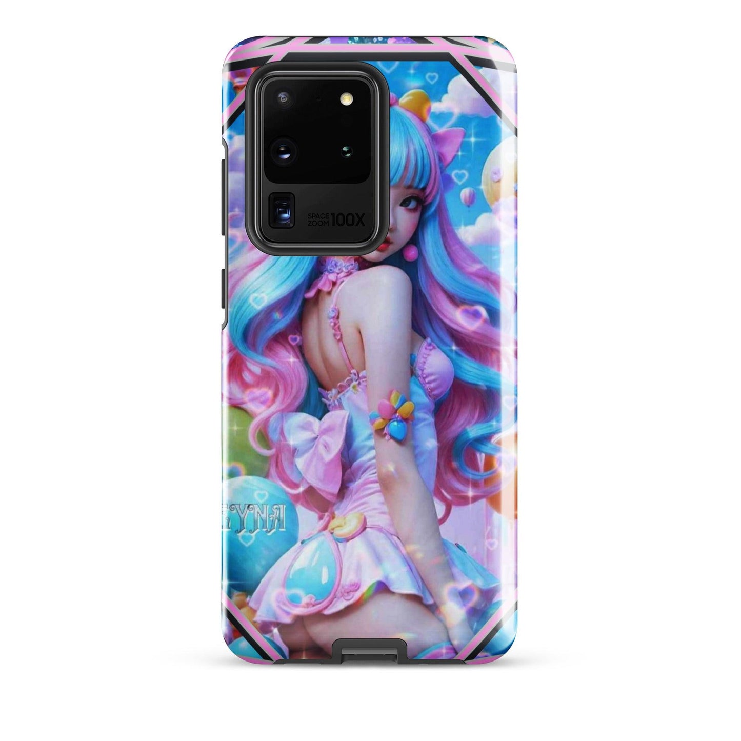 EYNA Emporium - "Kawaii Shimmering Cutie" Tough Case for Samsung® Phones - Dual Layer Protection