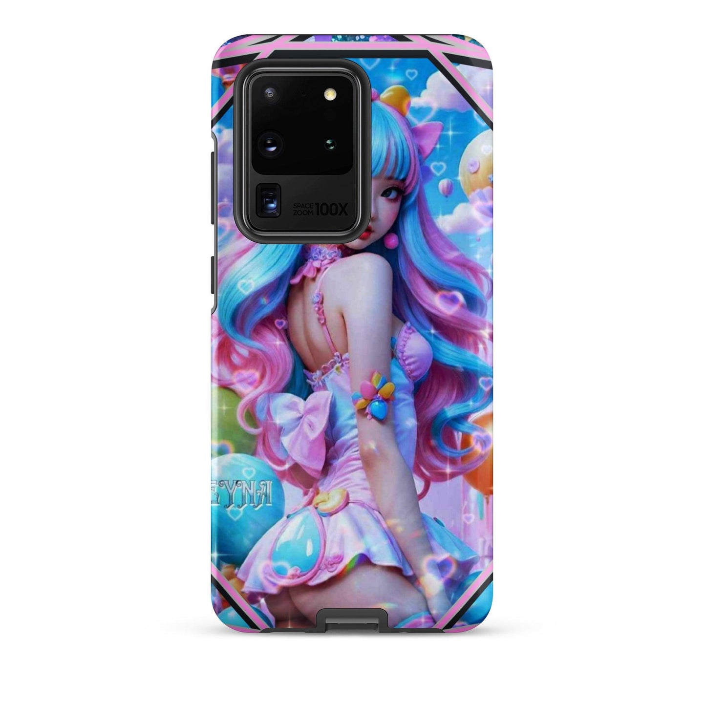 EYNA Emporium - "Kawaii Shimmering Cutie" Tough Case for Samsung® Phones - Dual Layer Protection