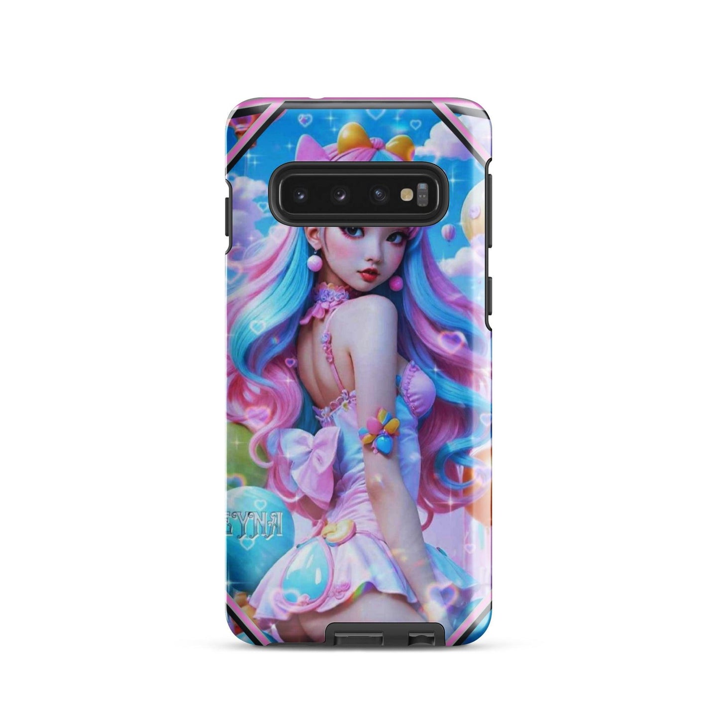 EYNA Emporium - "Kawaii Shimmering Cutie" Tough Case for Samsung® Phones - Dual Layer Protection