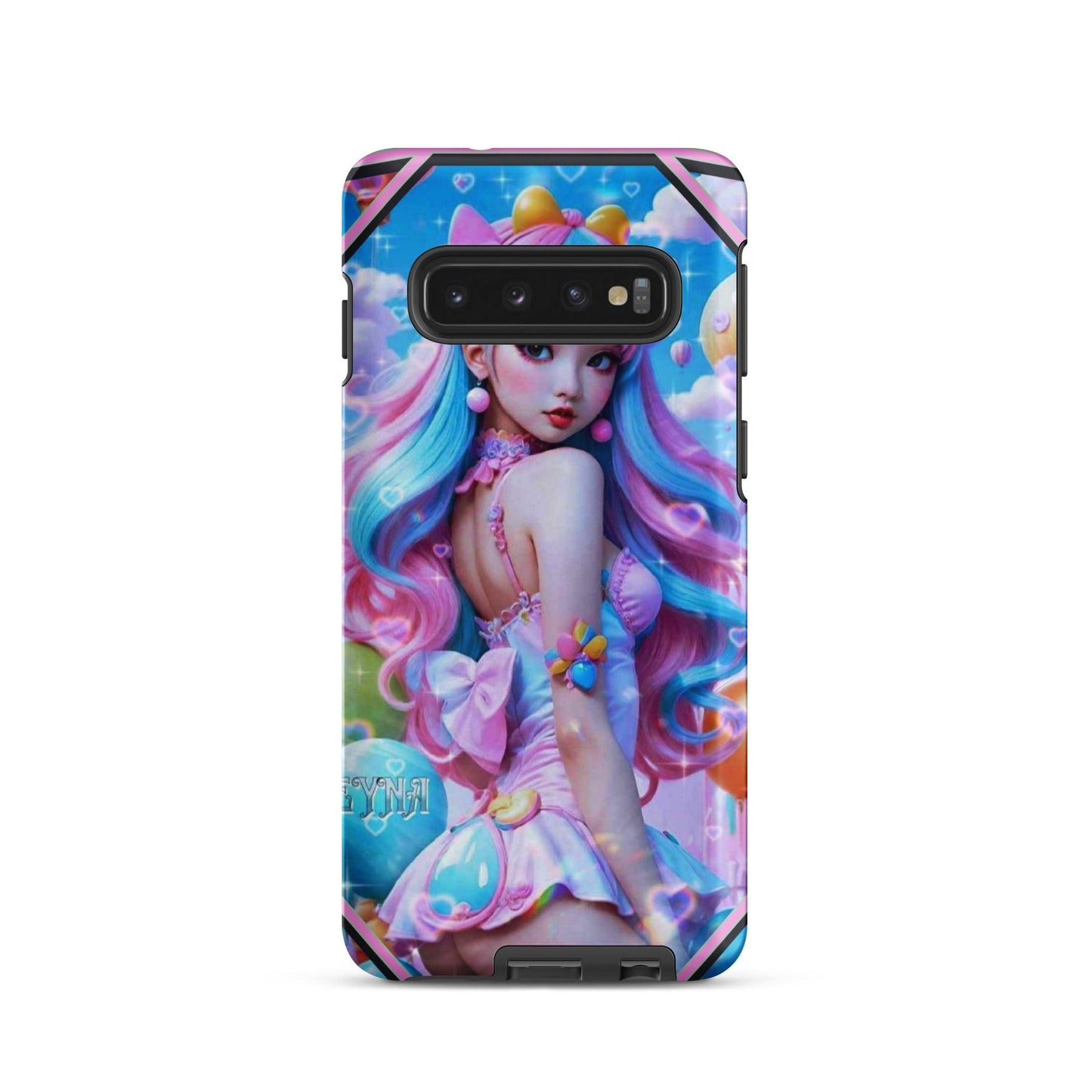 EYNA Emporium - "Kawaii Shimmering Cutie" Tough Case for Samsung® Phones - Dual Layer Protection