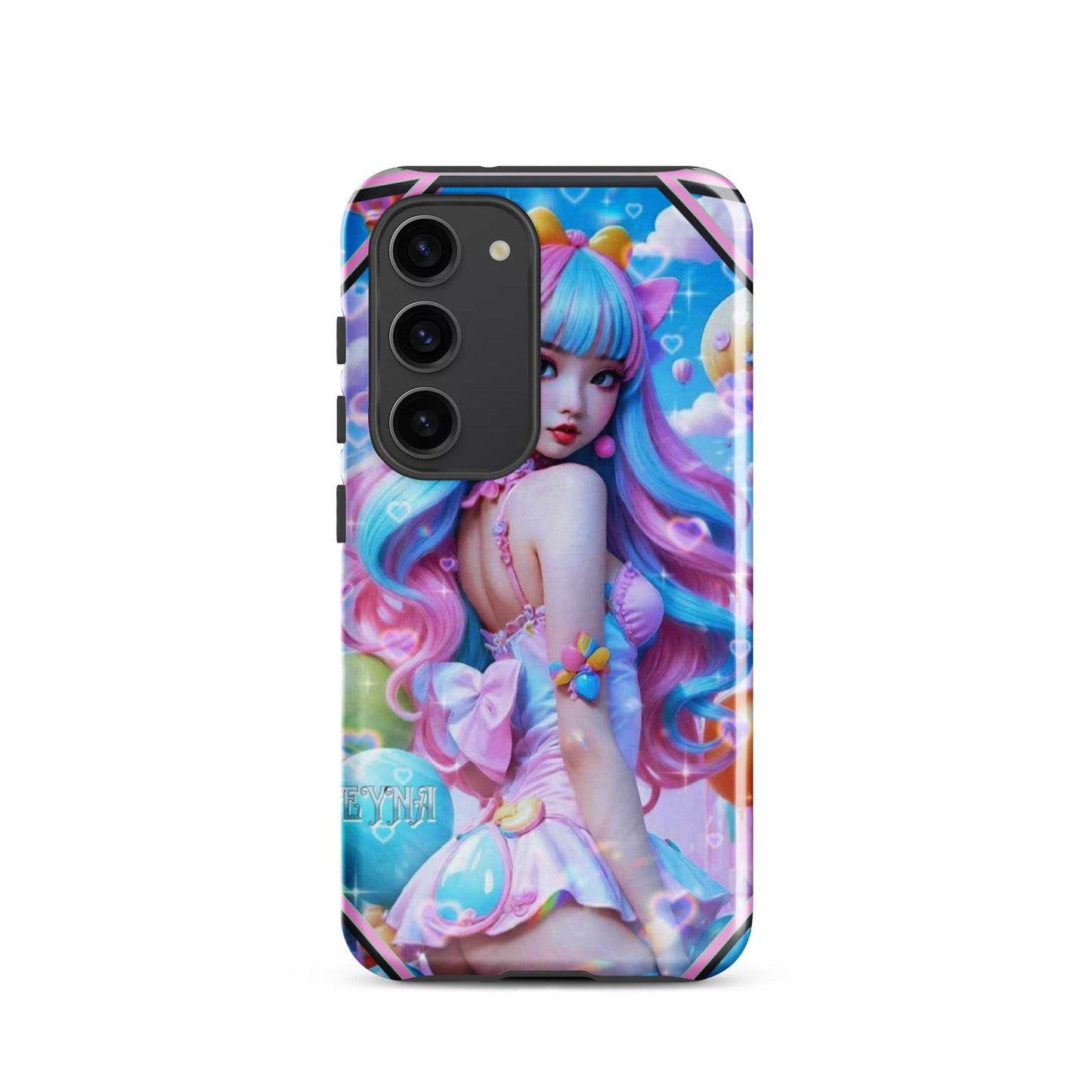 EYNA Emporium - "Kawaii Shimmering Cutie" Tough Case for Samsung® Phones - Dual Layer Protection