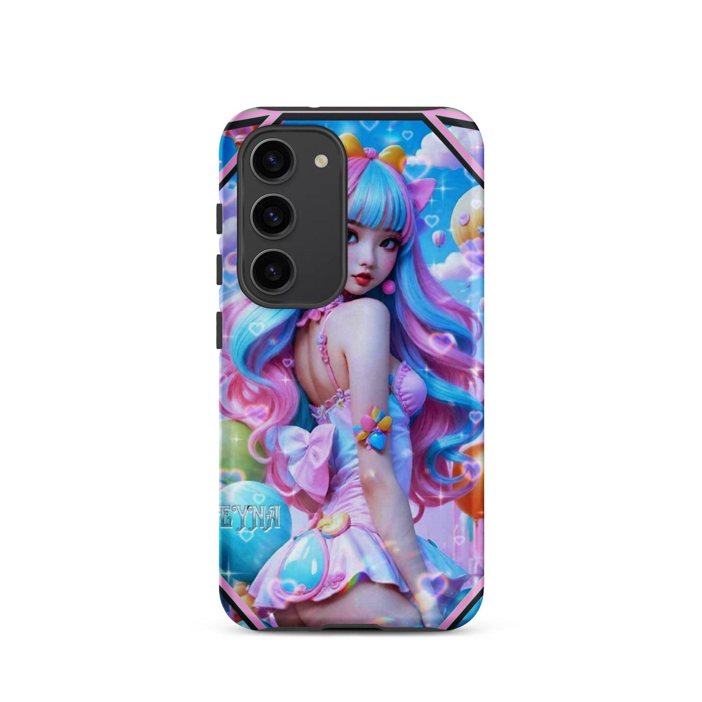 EYNA Emporium - "Kawaii Shimmering Cutie" Tough Case for Samsung® Phones - Dual Layer Protection