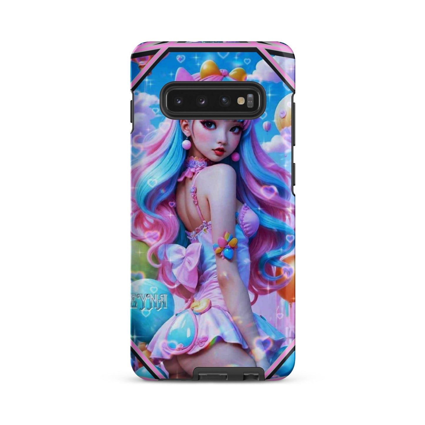 EYNA Emporium - "Kawaii Shimmering Cutie" Tough Case for Samsung® Phones - Dual Layer Protection