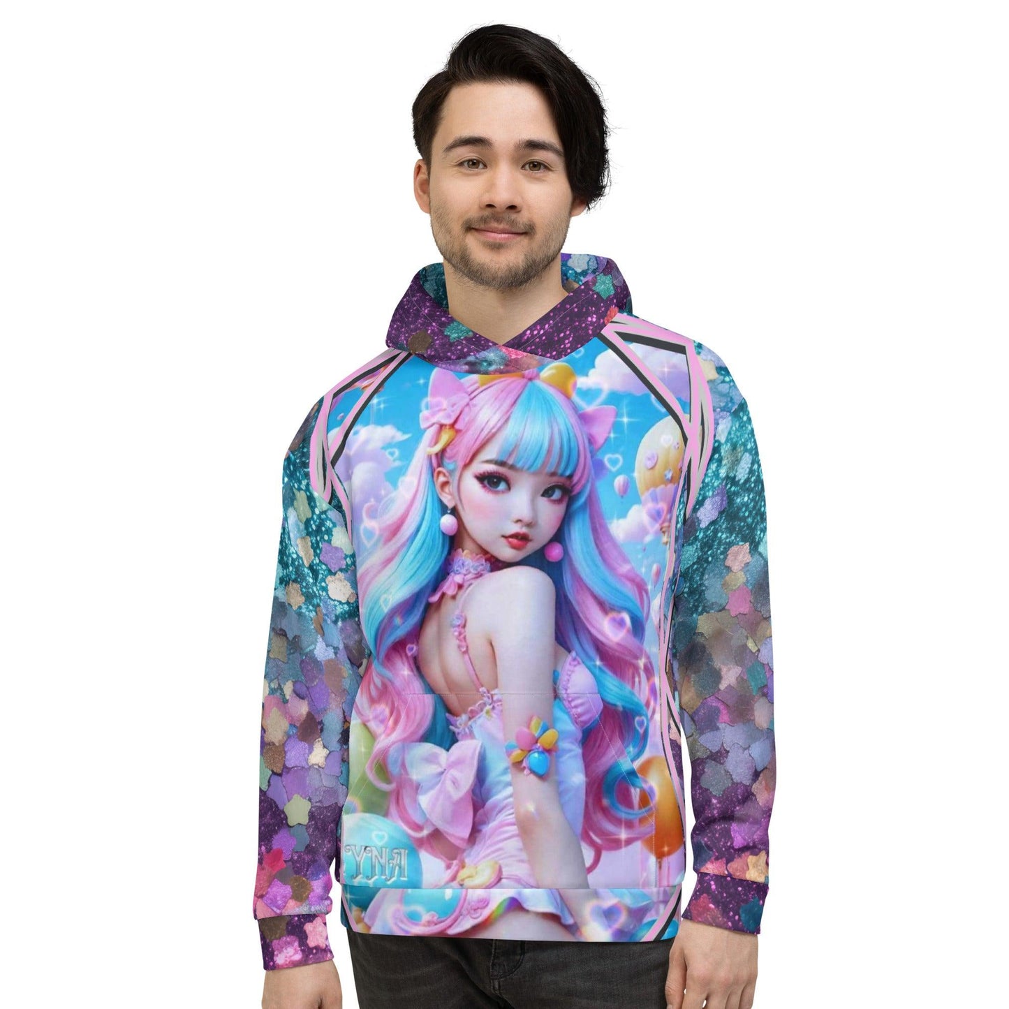 EYNA Emporium - Kawaii Shimmering Cutie Unisex Hoodie