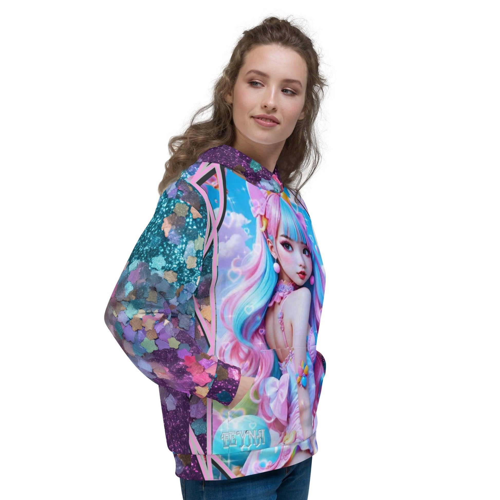 EYNA Emporium - Kawaii Shimmering Cutie Unisex Hoodie