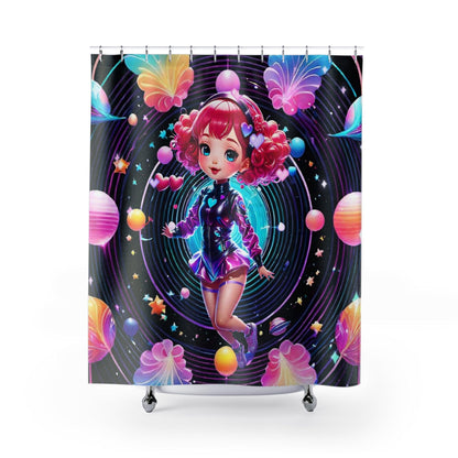 EYNA Emporium - "Lil Cutie of the Stars" Shower Curtains