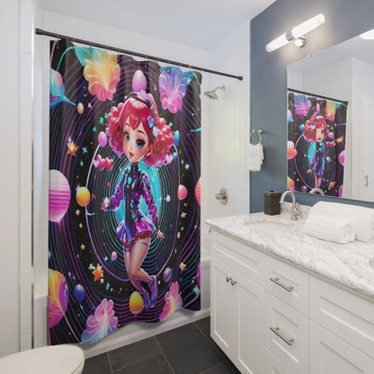 EYNA Emporium - "Lil Cutie of the Stars" Shower Curtains