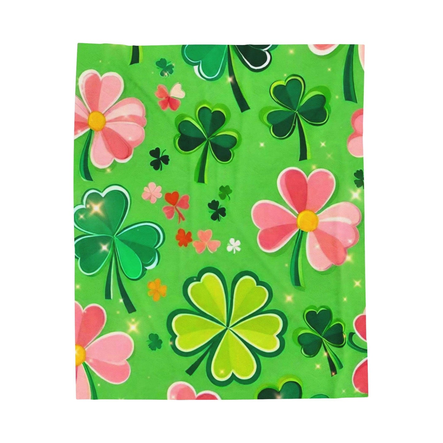 EYNA Emporium - "Lucky Color" Velveteen Plush Blanket