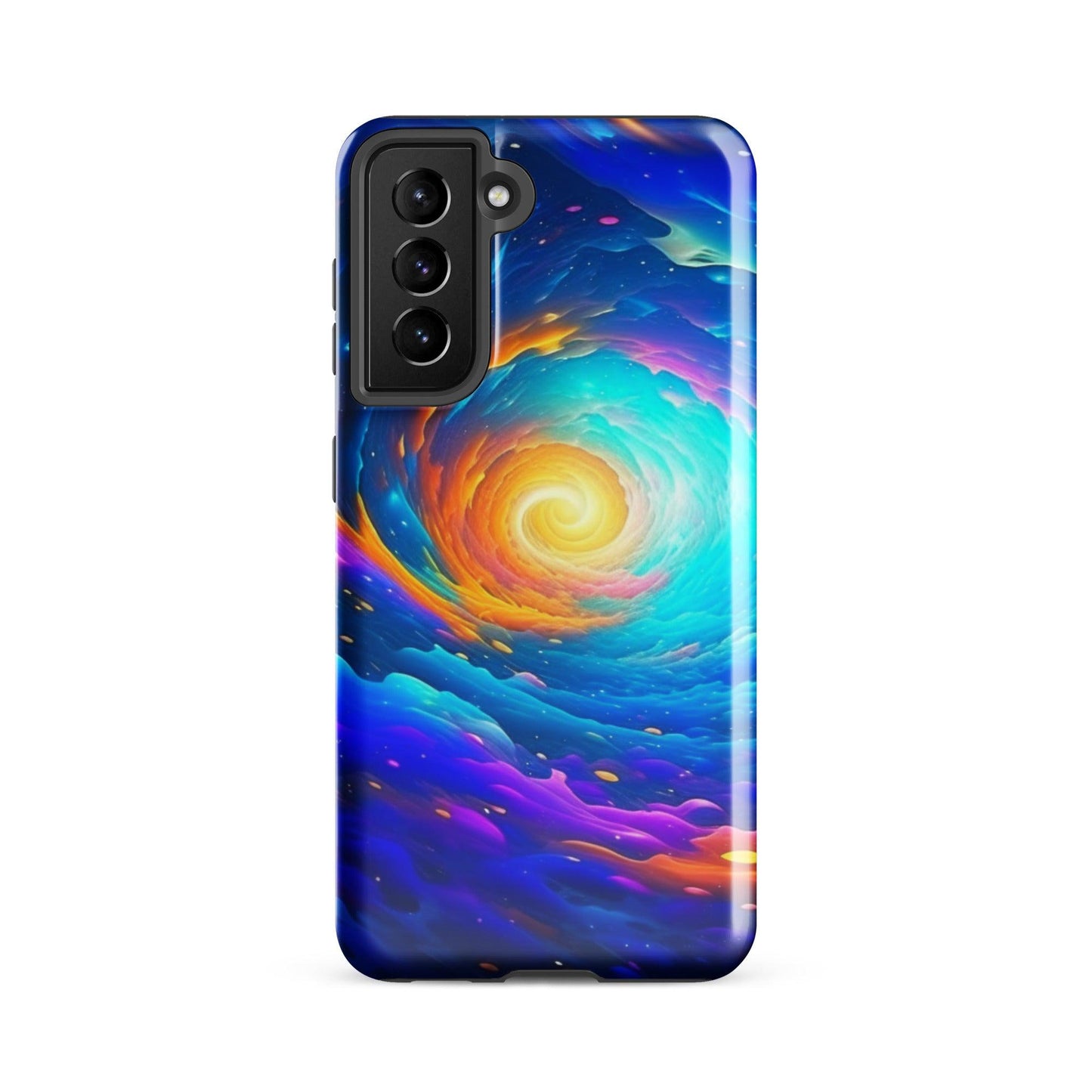 EYNA Emporium - "Magical Vortex" Tough Case for Samsung® Phones - Dual Layer Protection