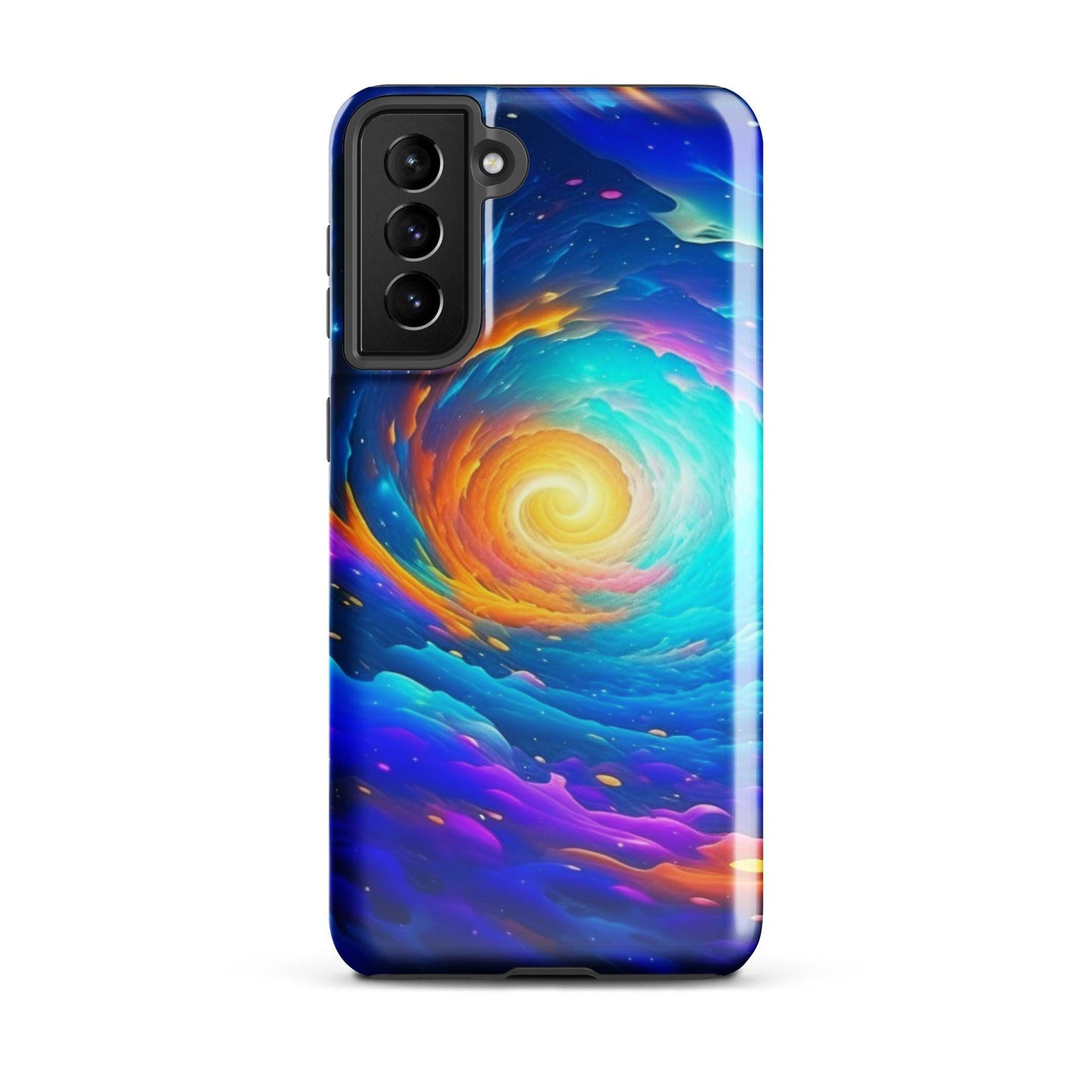 EYNA Emporium - "Magical Vortex" Tough Case for Samsung® Phones - Dual Layer Protection