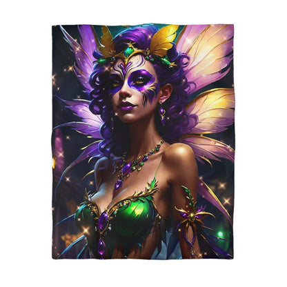 EYNA Emporium - "Mardi Gras Fairy Cabaret " Microfiber Duvet Cover