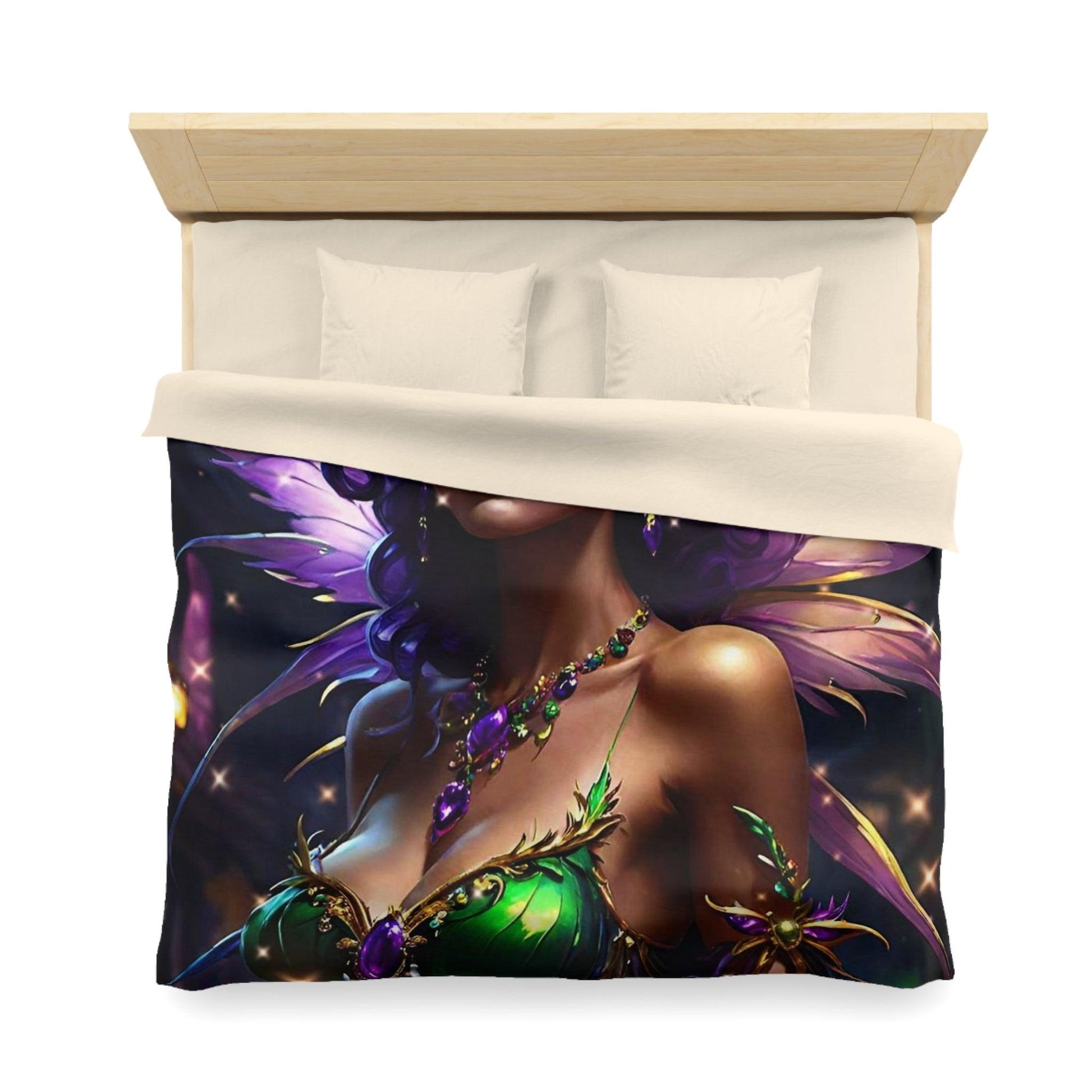 EYNA Emporium - "Mardi Gras Fairy Cabaret " Microfiber Duvet Cover