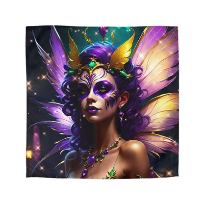 EYNA Emporium - "Mardi Gras Fairy Cabaret " Microfiber Duvet Cover