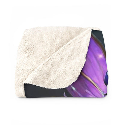 EYNA Emporium - "Mardi Gras Fairy Cabaret" Sherpa Fleece Blanket