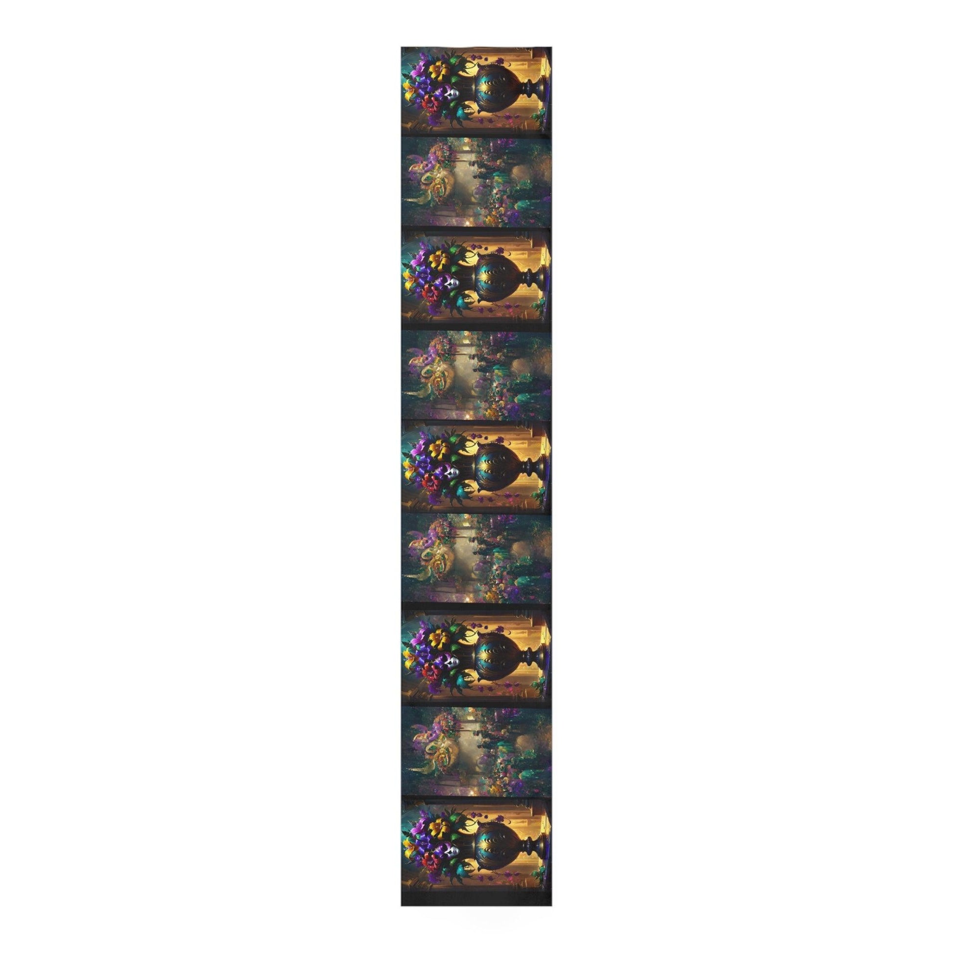 EYNA Emporium - "Mardi Gras Vase" Table Runner