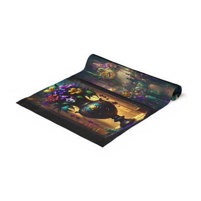 EYNA Emporium - "Mardi Gras Vase" Table Runner