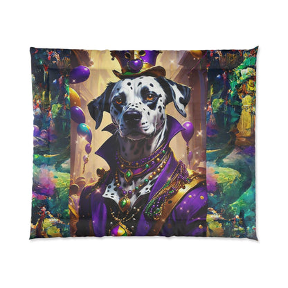 EYNA Emporium - "Mardi Paws Dalmatian" Comforter