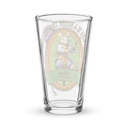 EYNA Emporium - "My Body is a Booby Trapped Temple" Shaker Pint Glass - Monk