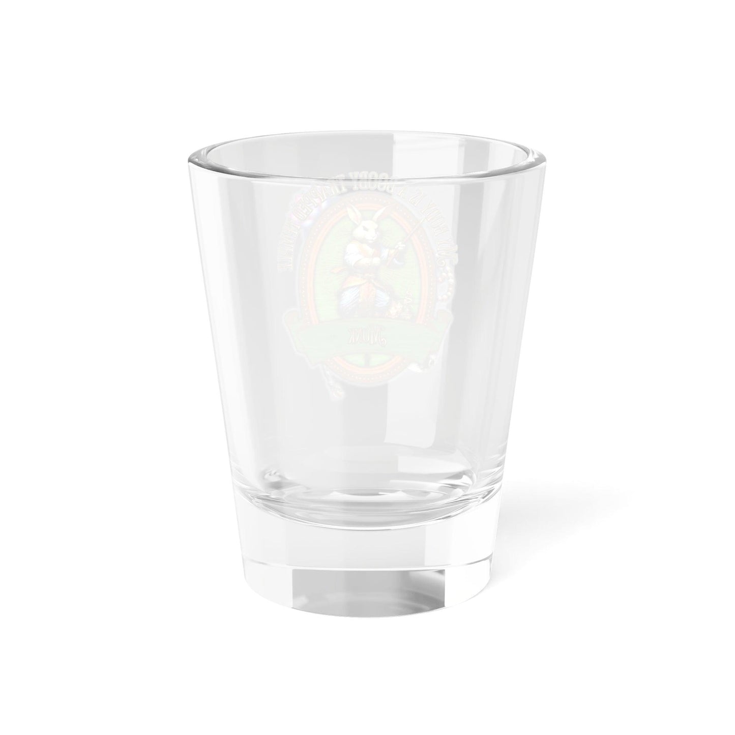 EYNA Emporium - "My Body is a Booby Trapped Temple" Shot Glass - Monk