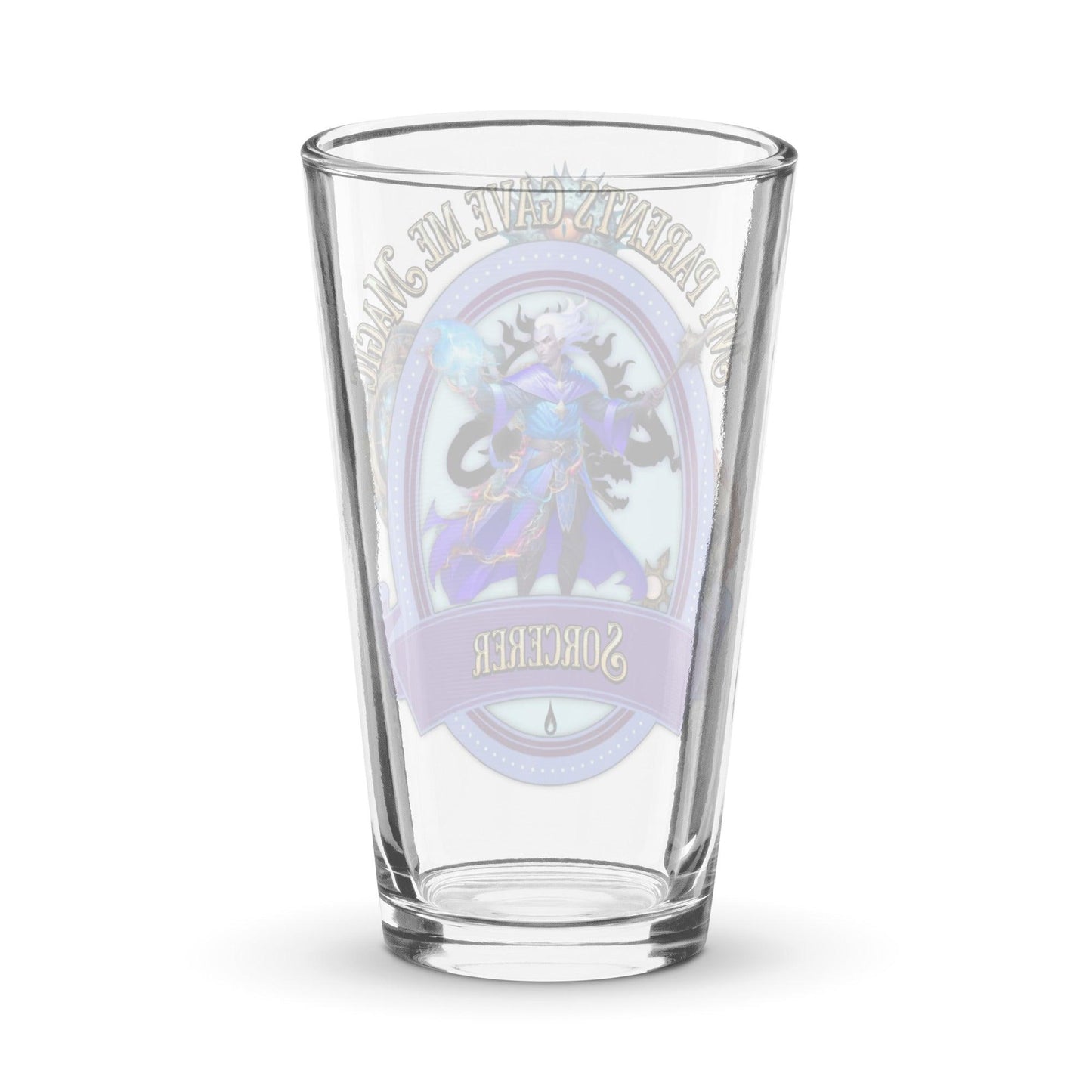 EYNA Emporium - "My Parents Gave Me Magic" Shaker Pint Glass - Sorcerer