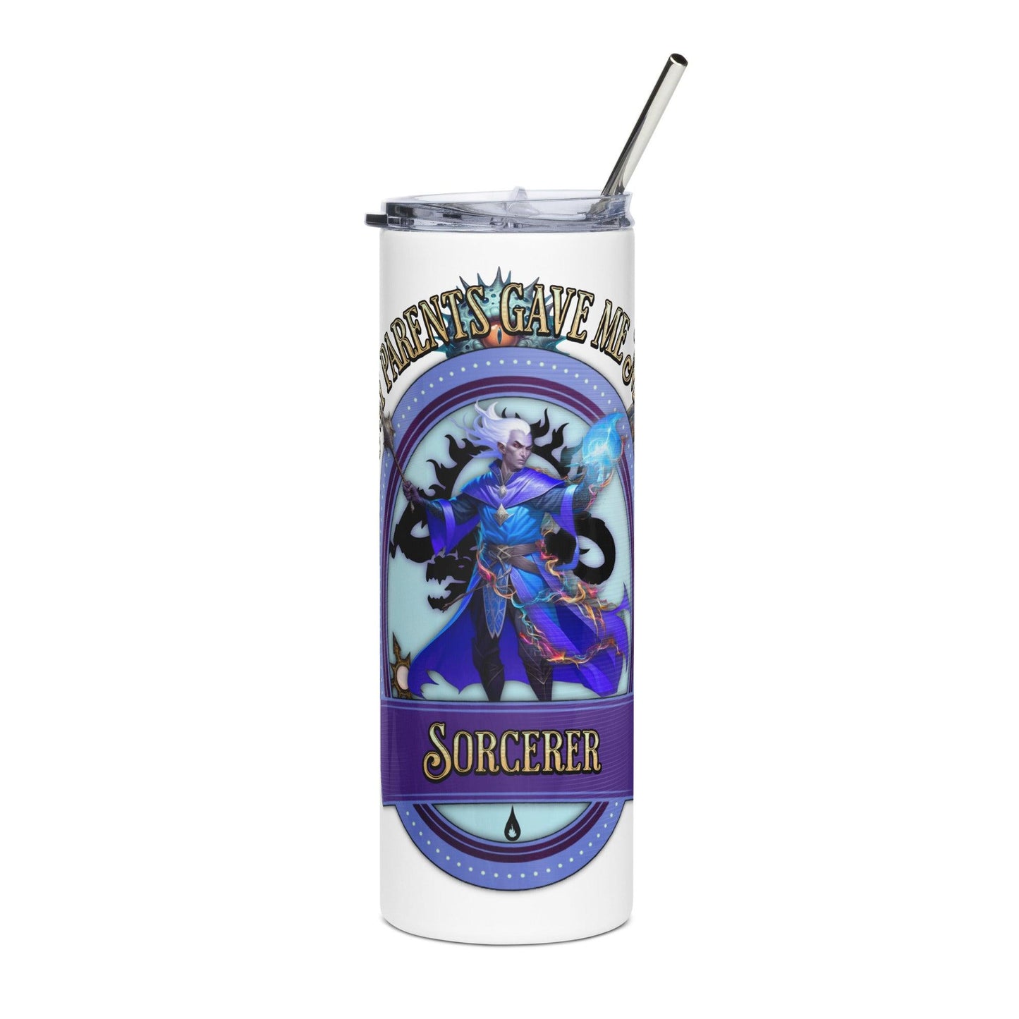 EYNA Emporium - "My Parents Gave Me Magic" Sorcerer" Stainless Steel Tumbler