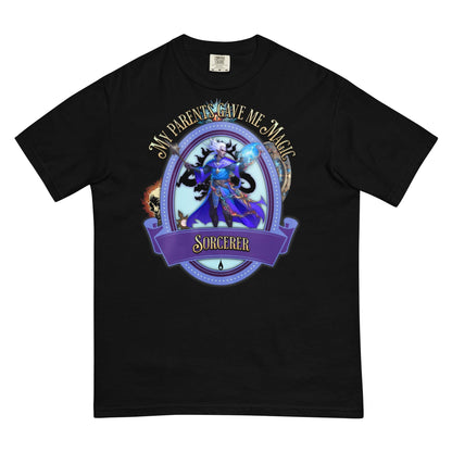 EYNA Emporium - "My Parents Gave Me Magic" Sorcerer Unisex Heavyweight T-Shirt