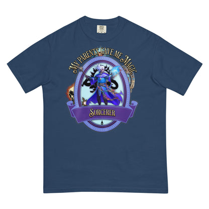 EYNA Emporium - "My Parents Gave Me Magic" Sorcerer Unisex Heavyweight T-Shirt