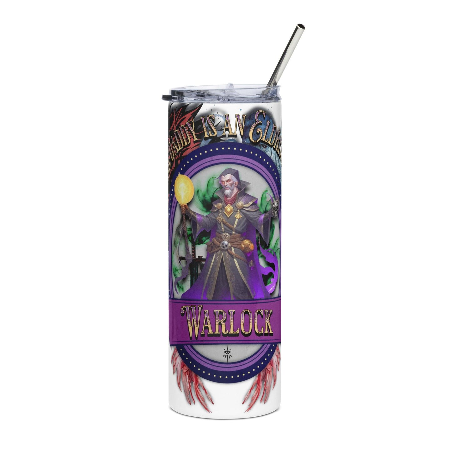 EYNA Emporium - "My Sugar Daddy is an Eldritch Horror" Warlock Stainless Steel Tumbler