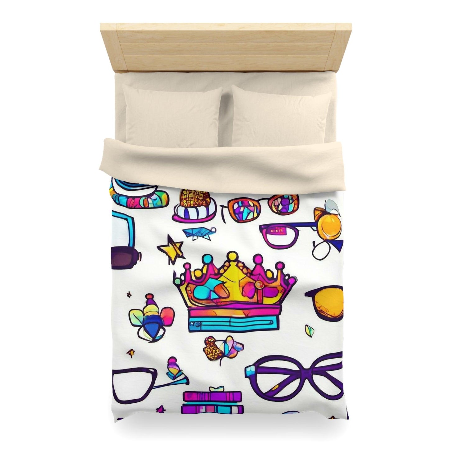 EYNA Emporium - "Nerd Chic" Microfiber Duvet Cover