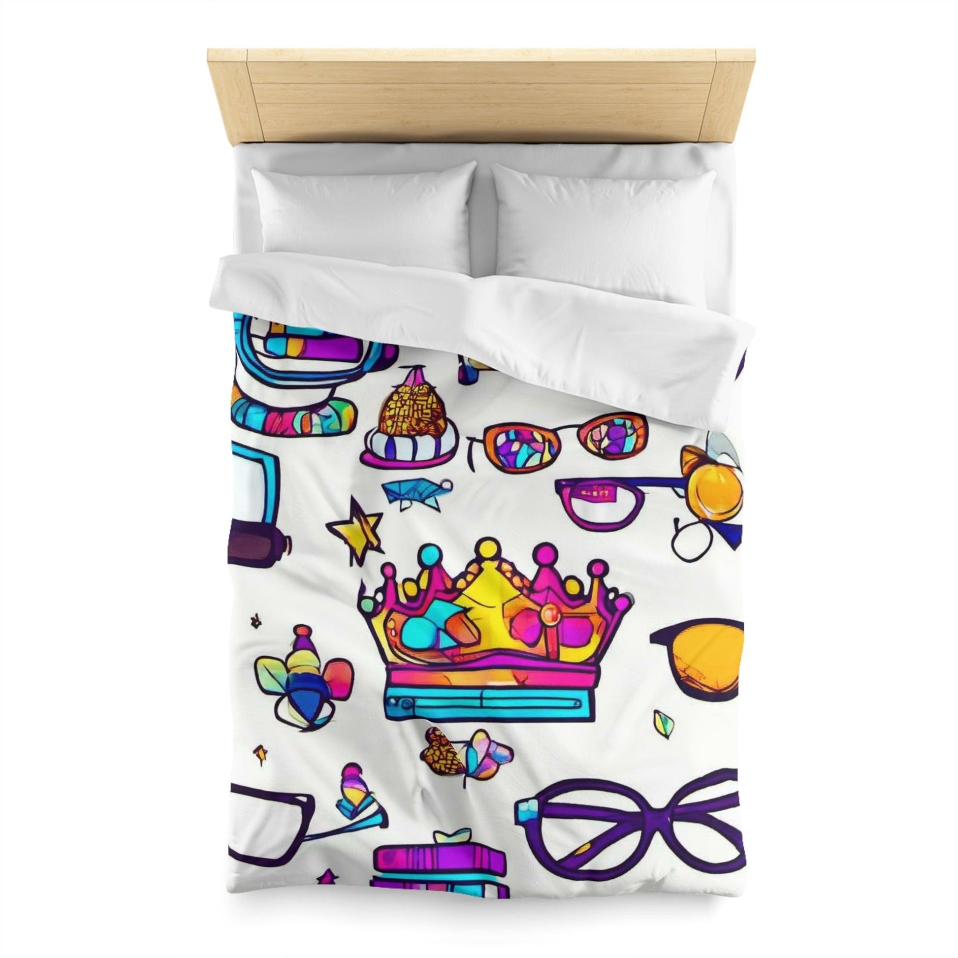 EYNA Emporium - "Nerd Chic" Microfiber Duvet Cover