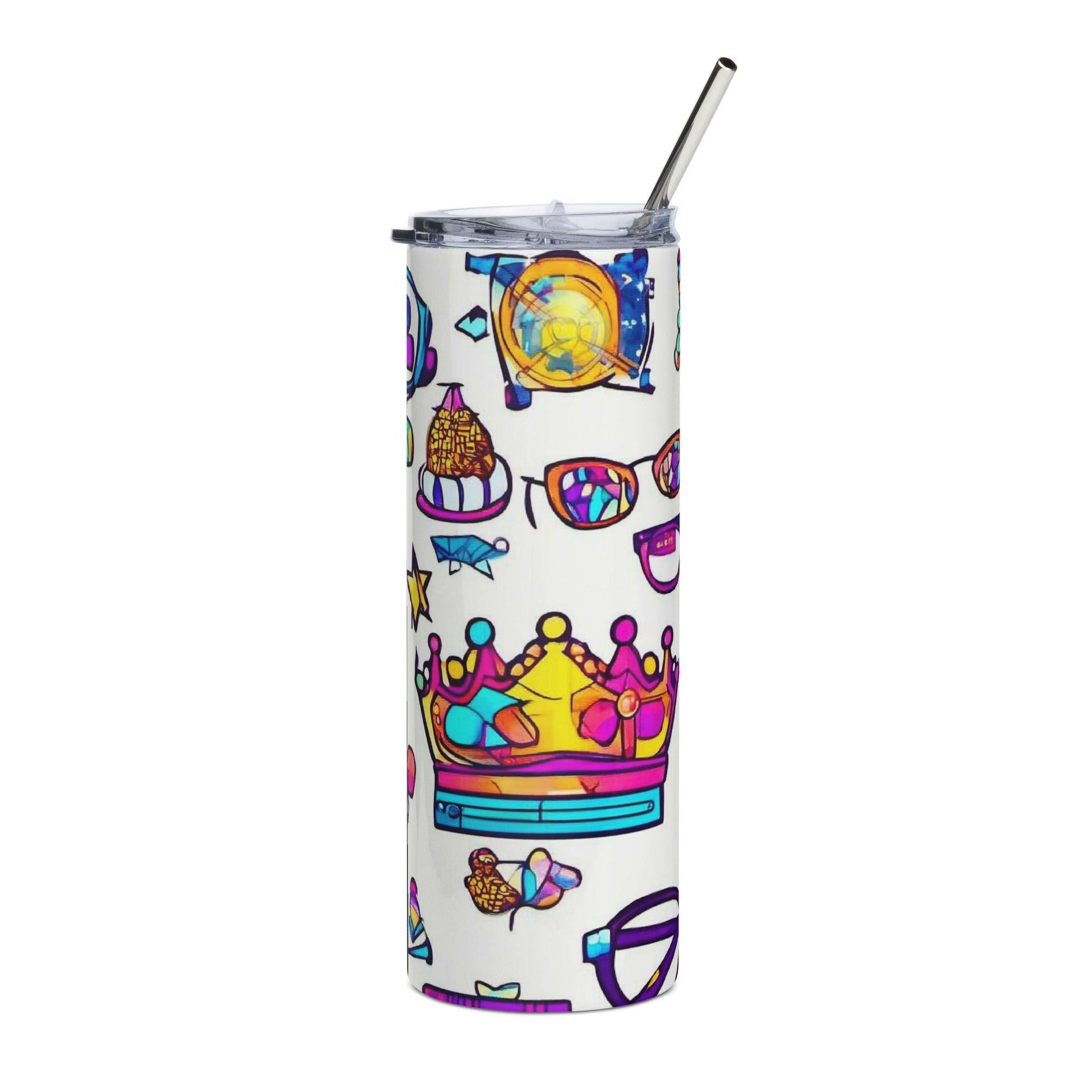 EYNA Emporium - "Nerd Chic" Stainless Steel Tumbler