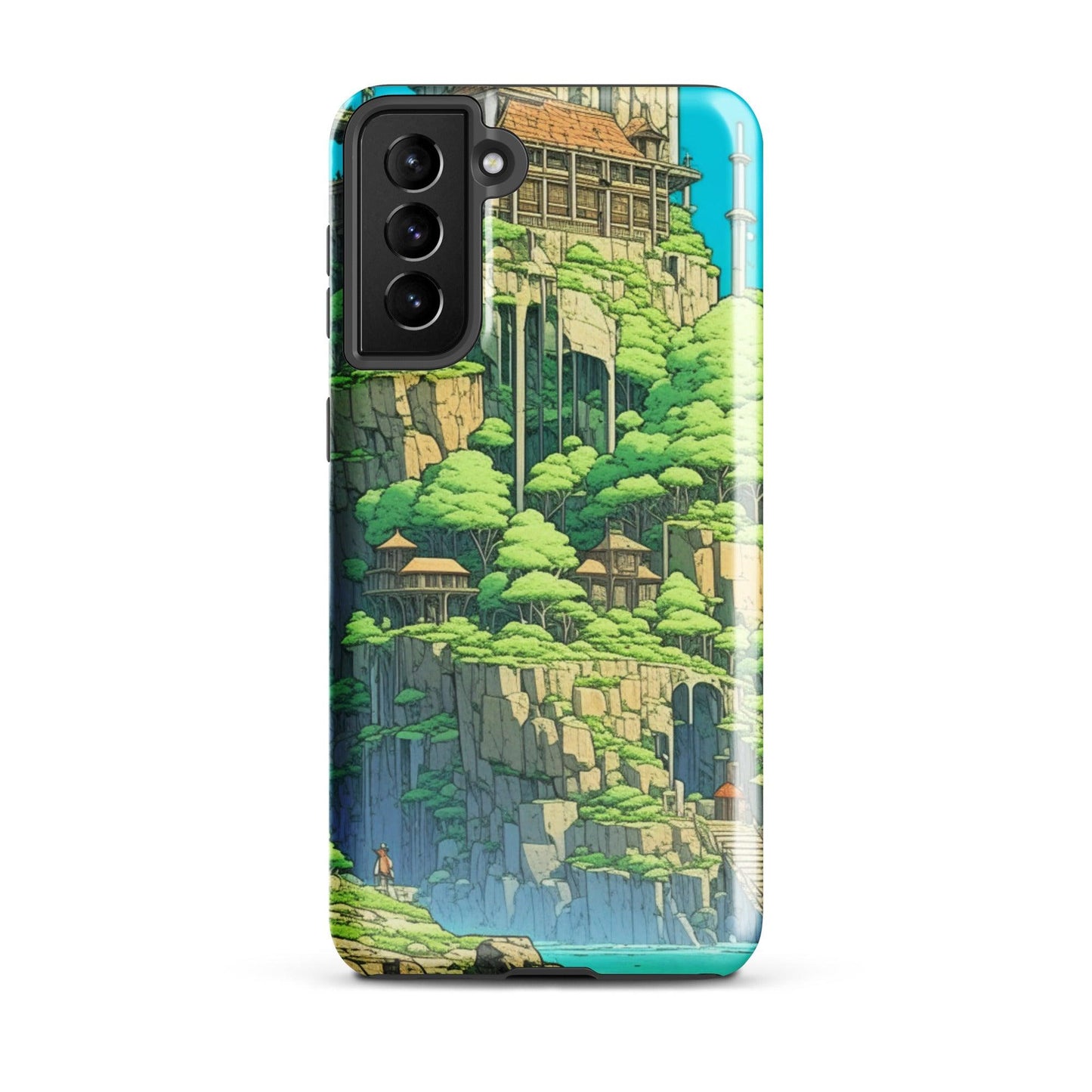 EYNA Emporium - "Oceanside Treasure" Tough Case for Samsung® Phones - Dual Layer Protection