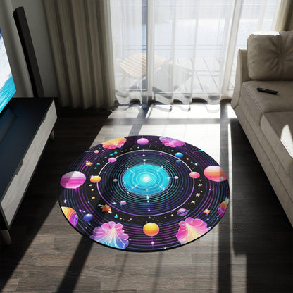 EYNA Emporium - "Orbital" Round Rug