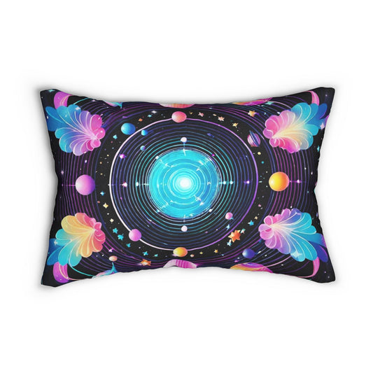 EYNA Emporium - "Orbital" Spun Polyester Lumbar Pillow