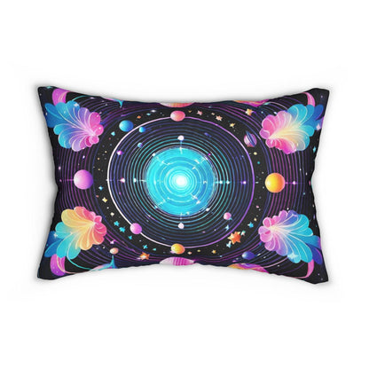 EYNA Emporium - "Orbital" Spun Polyester Lumbar Pillow