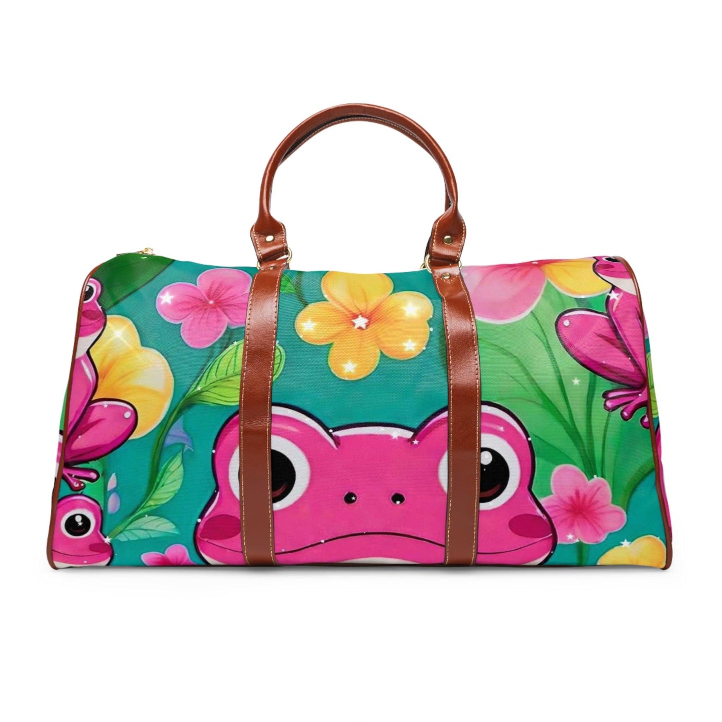 EYNA Emporium - "Pink Frog" Waterproof Travel Bag