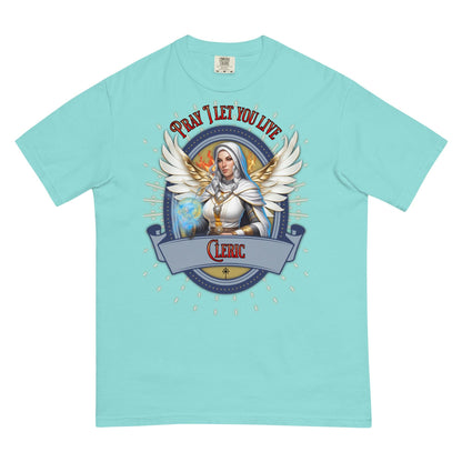 EYNA Emporium - "Pray I Let You Live" Cleric Heavyweight T-Shirt