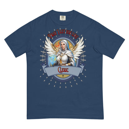 EYNA Emporium - "Pray I Let You Live" Cleric Heavyweight T-Shirt